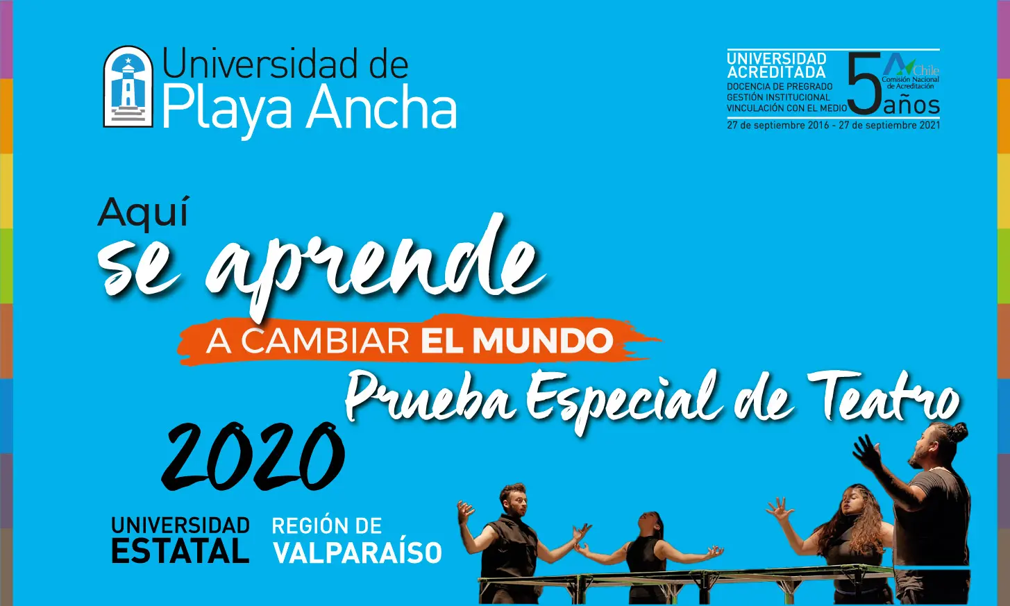 PRUEBA ESPECIAL CARRERA DE TEATRO UPLA